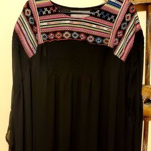 Double D Ranch Two Lane Highway Tunic/Top